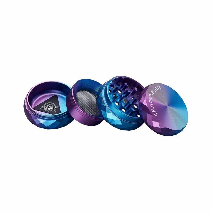 Grinder Color Duo - 53mm - 4 Layers kaufen bei rauchwerk.ch