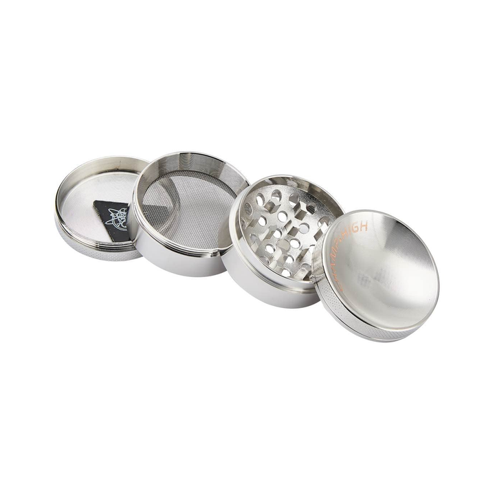 Grinder Curved - 50mm - 4 Layers kaufen bei rauchwerk.ch