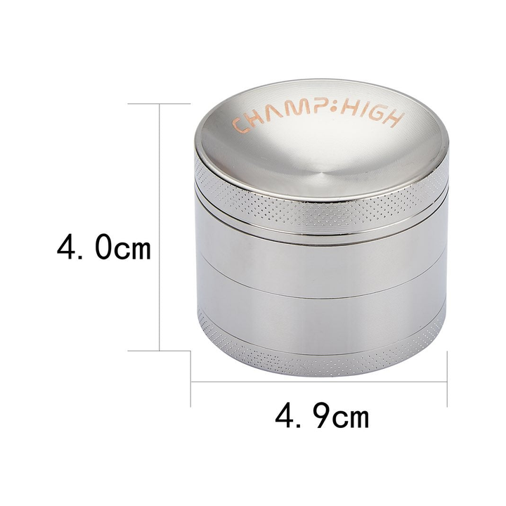 Grinder Curved - 50mm - 4 Layers kaufen bei rauchwerk.ch