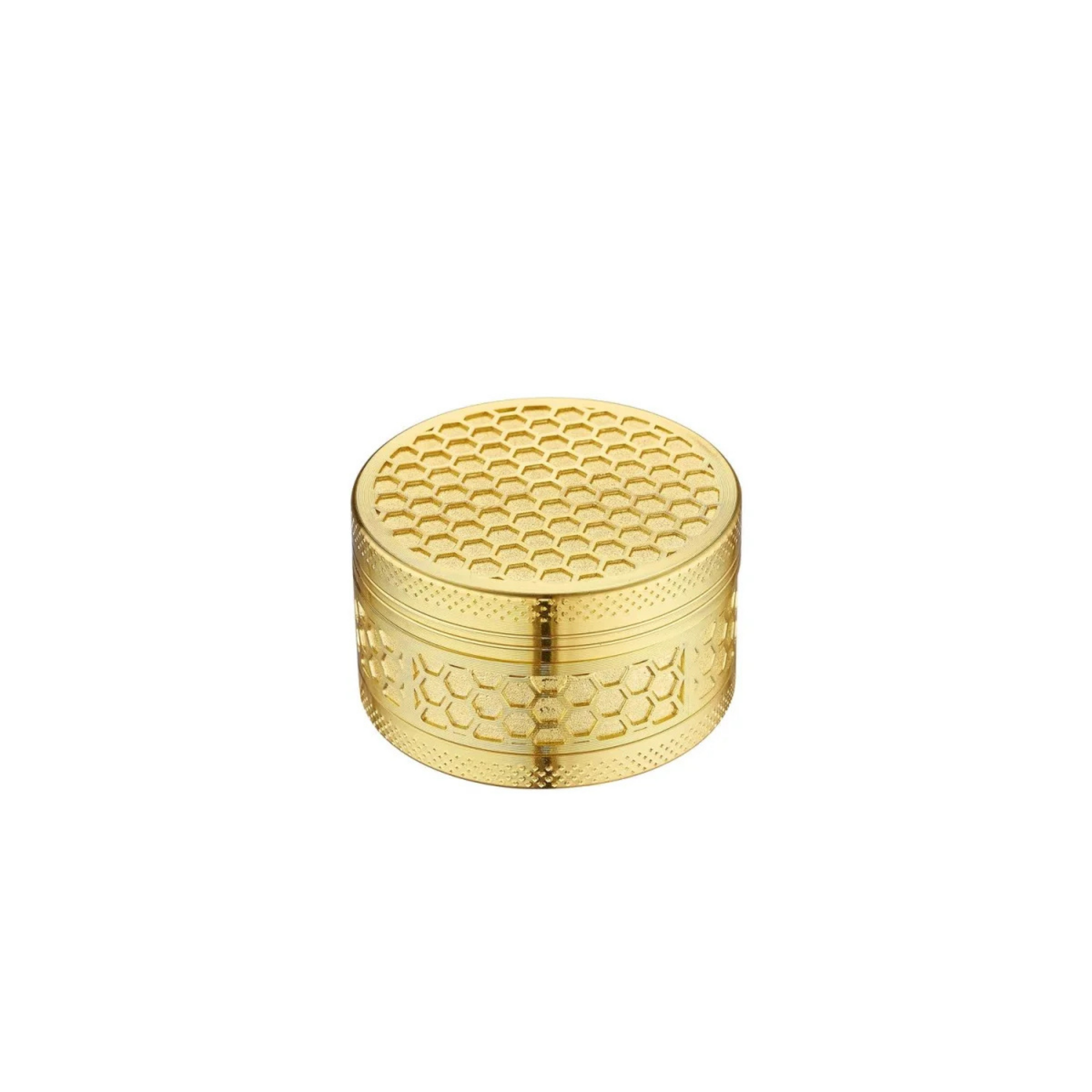 Champ High Grinder Golden Honeycomb 50mm, 3-teilig