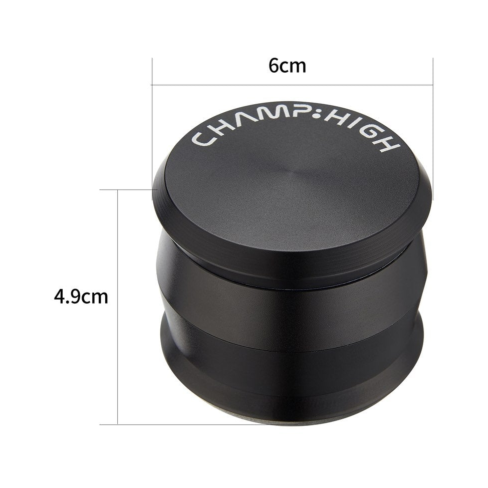 Grinder Matt Black - 60mm - 4 Layers kaufen bei rauchwerk.ch