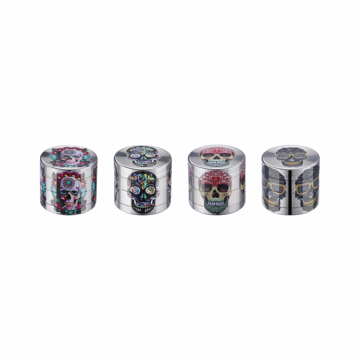 Grinder Mini Skull - 40mm - 4 Layers kaufen bei rauchwerk.ch
