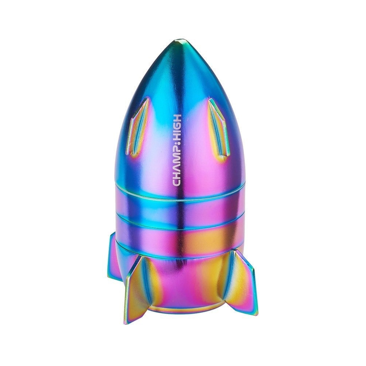 Grinder Spaceship - Rainbow - 50mm - 4 Layers kaufen bei rauchwerk.ch