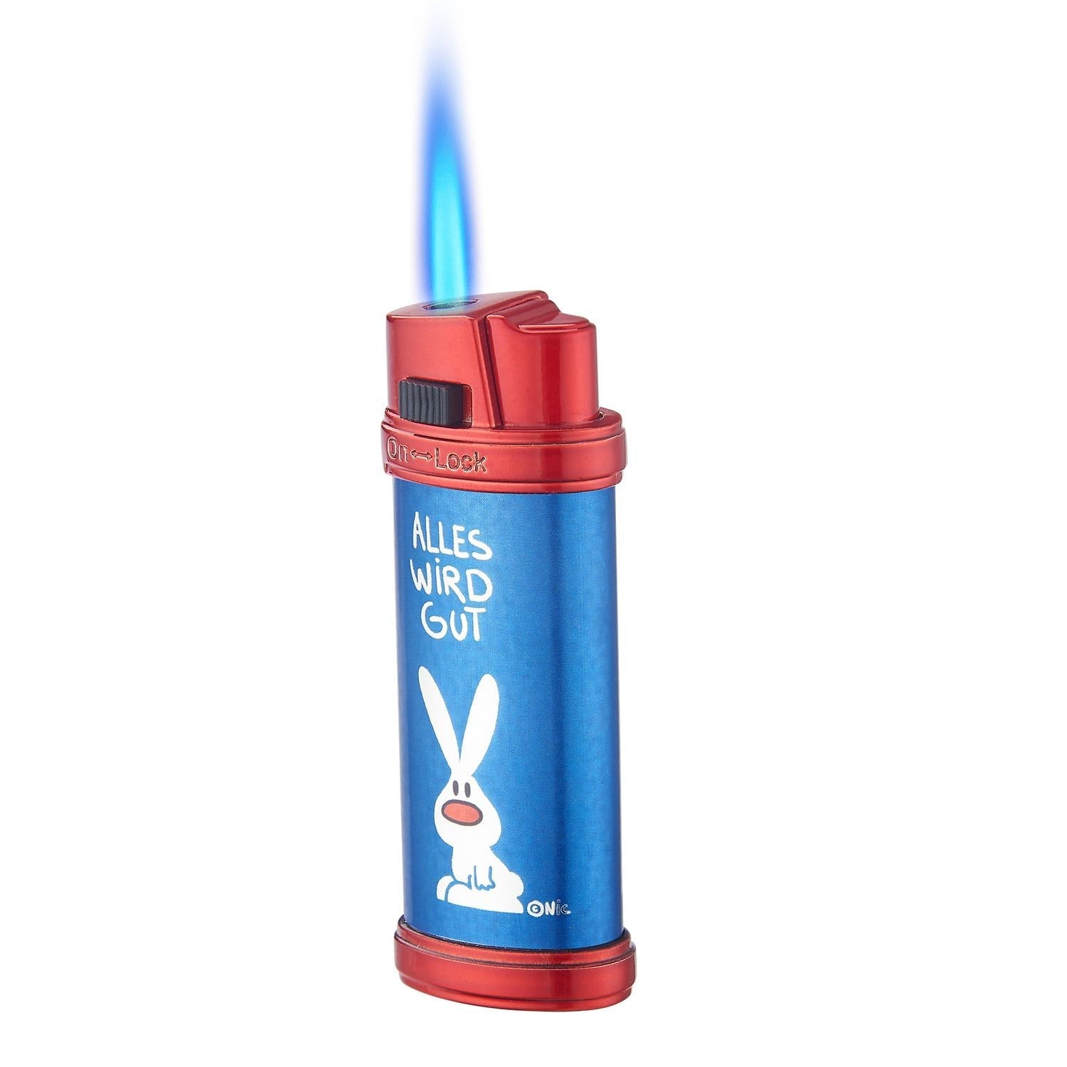 Champ - NIC - Feuerzeug - Funny Bunny mit blauer Flamme kaufen bei rauchwerk.ch