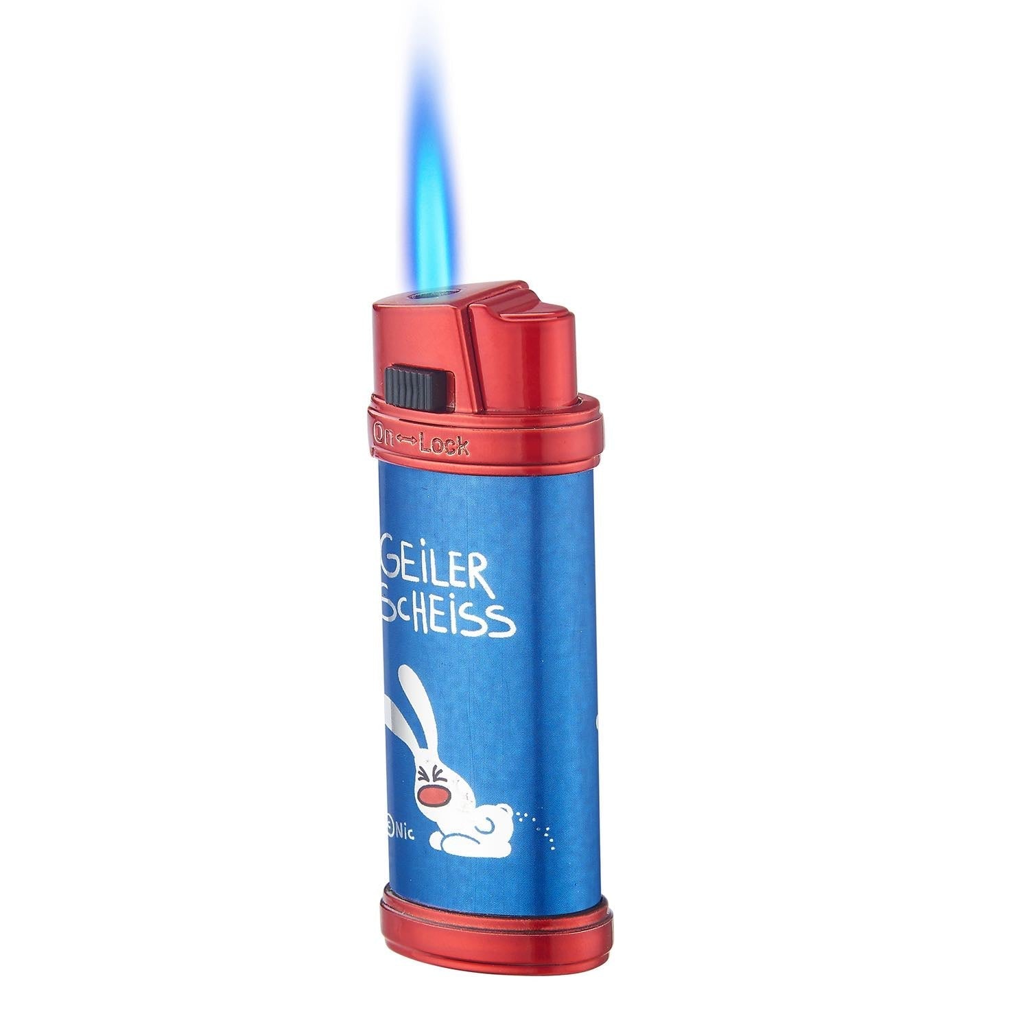 Champ - NIC - Feuerzeug - Funny Bunny mit blauer Flamme kaufen bei rauchwerk.ch