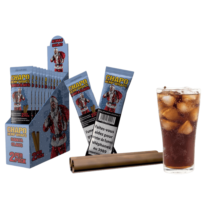 Chapo Hemp Wraps Santa Clauss Cola im 2er-Pack