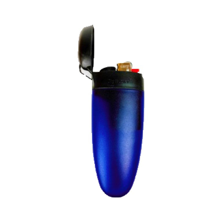 Cig Buster Taschenaschenbecher mit Feuerzeug in Blau