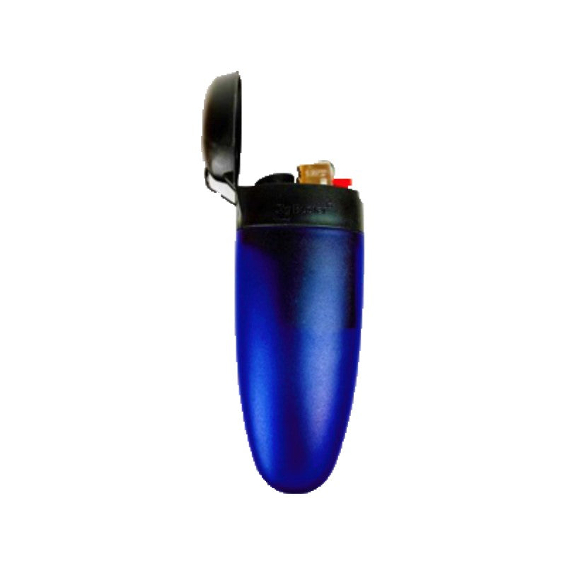 Cig Buster Taschenaschenbecher mit Feuerzeug in Blau