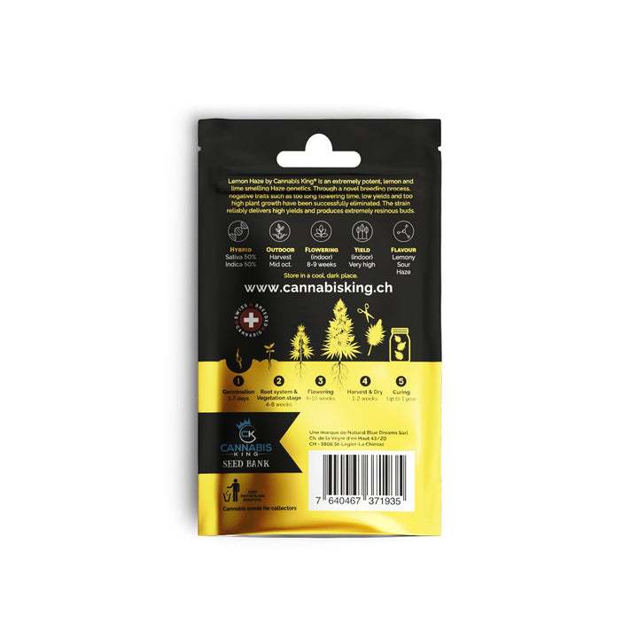 Lemon Haze CBD Samen von CK Seed Bank zweite Ansicht
