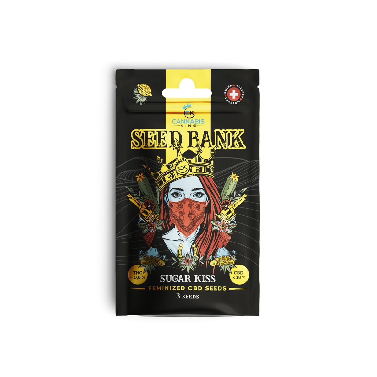 CK Seed Bank - Sugar Kiss - feminisierte CBD Samen - 3 Stück kaufen bei rauchwerk.ch