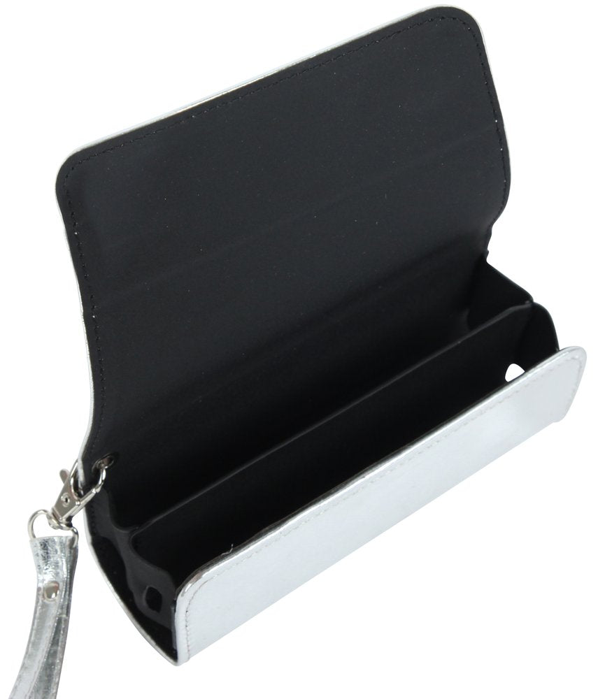 Hülle f. IQOS PVC Silber mit Aufhänger