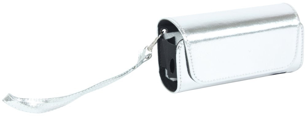 Hülle f. IQOS PVC Silber mit Aufhänger