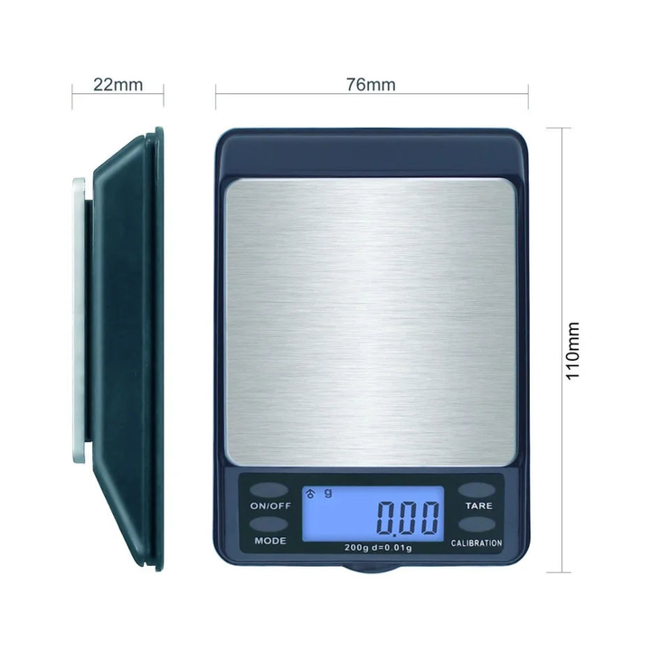Dipse MTW 500 Digitalwaage Verpackung mit Schutzdeckel