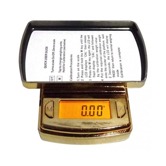 Dipse Digitalwaage Josh's MR1 Gold – Feinwaage bis 100 g, Teilung 0.01 g