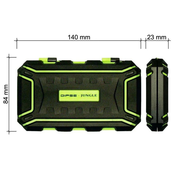 Dipse Jungle 200 Digitalwaage Verpackung mit Justiergewicht