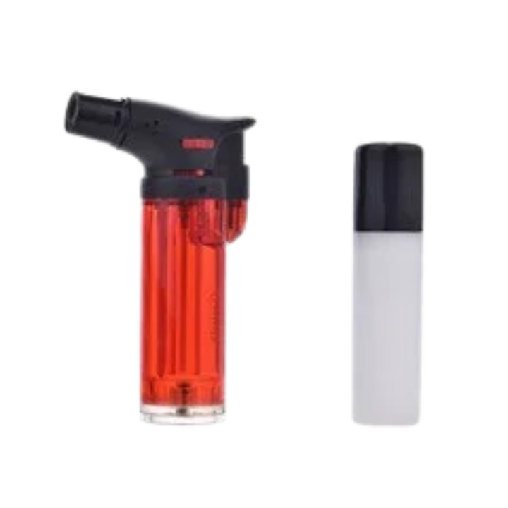 Easy Torch Jetflame Feuerzeug mit Nachfüllgasflasche im Blister