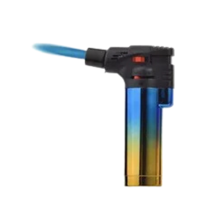 Easy Torch Metallic Jetflame Feuerzeug mit blauer Flamme