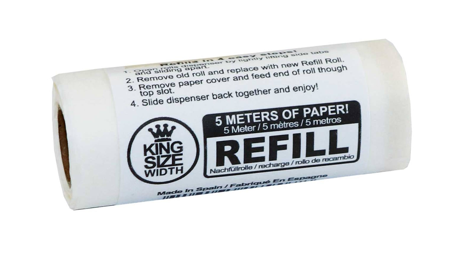 Elements King Size Rolls Refill Blättchen, 20 Stück