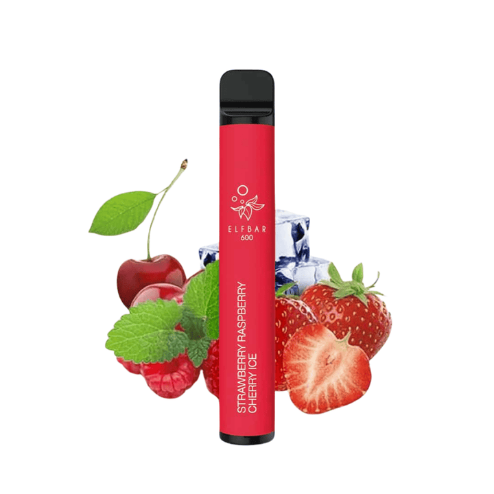 Elf Bar 600 Strawberry Raspberry Cherry Ice – Vape, 20 mg/ml