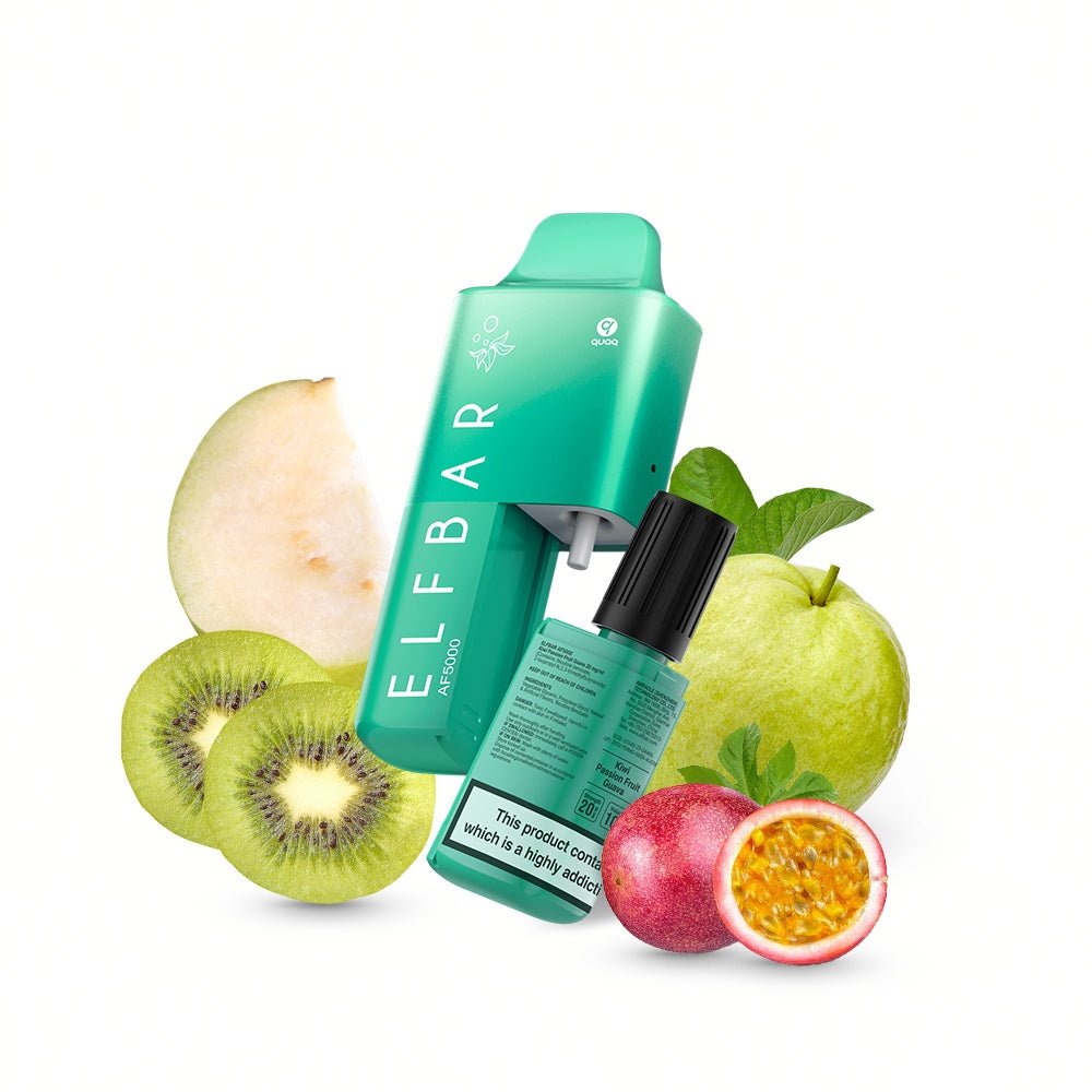Elf Bar AF5000 Kiwi Passion Fruit Guava 20mg Hybrid-Disposable Vape Kit