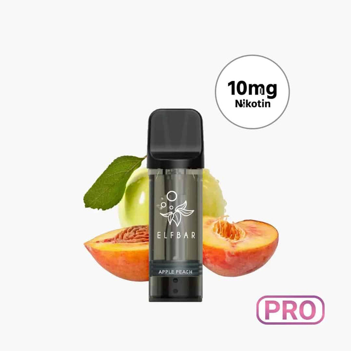 Elf Bar ELFA Pro Pods Apple Peach – E-Liquid-Pods, 2 x 2 ml, 10 mg/ml