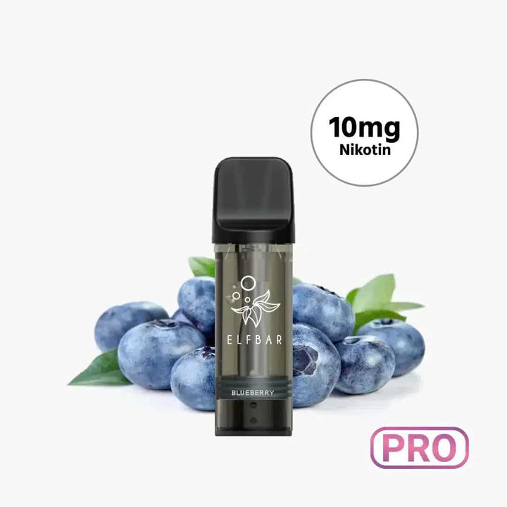 Elf Bar ELFA Pro Pods Blueberry – vorgefüllte E-Liquid-Pods, 2 x 2 ml, 10 mg/ml