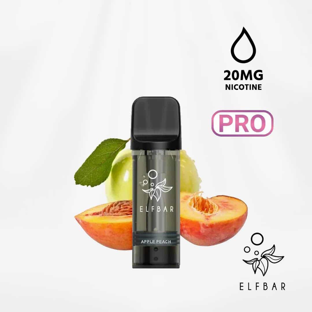 Elf Bar ELFA Pro Pods Apple Peach – E-Liquid-Pods, 2 x 2 ml, 20 mg/ml