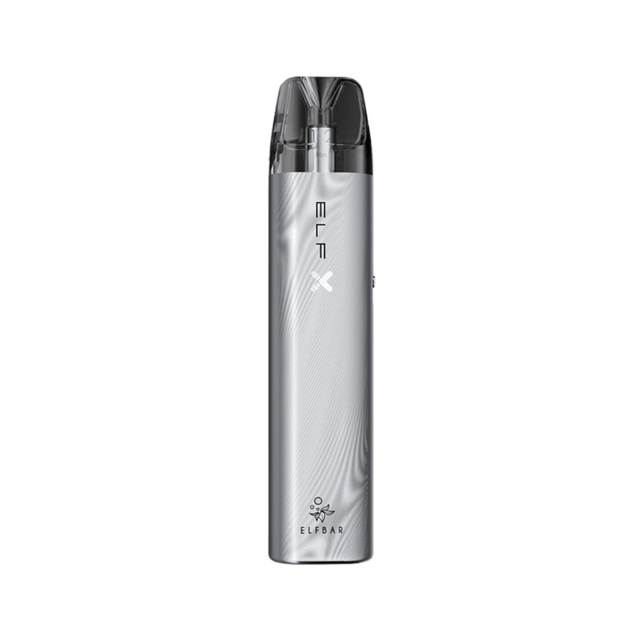 Elf Bar ELFX Kit Silver – Vape Pod System nachfüllbar, 2ml