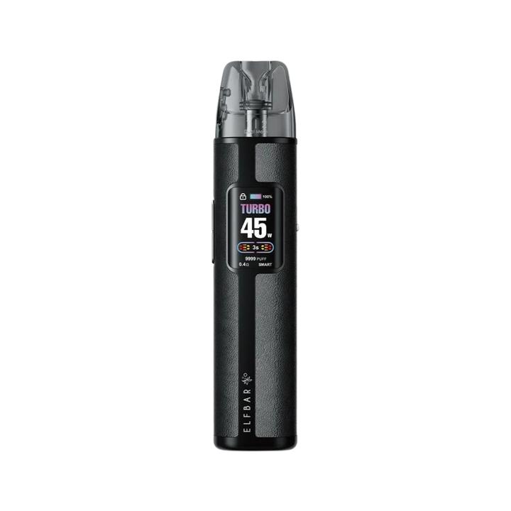 Elf Bar ELFX Pro Kit Black – nachfüllbare E-Zigarette, 2 ml, 1 Stück