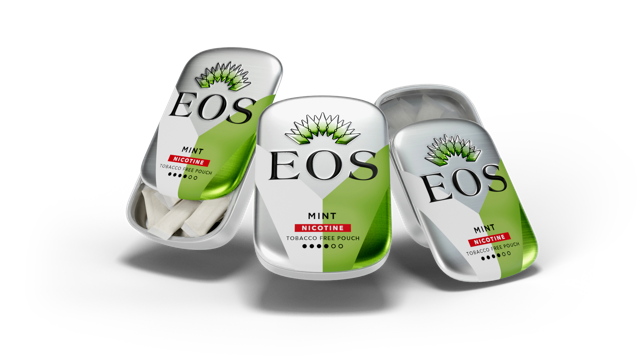 EOS Snus Mint – Nikotinbeutel, 11 g, 15 mg