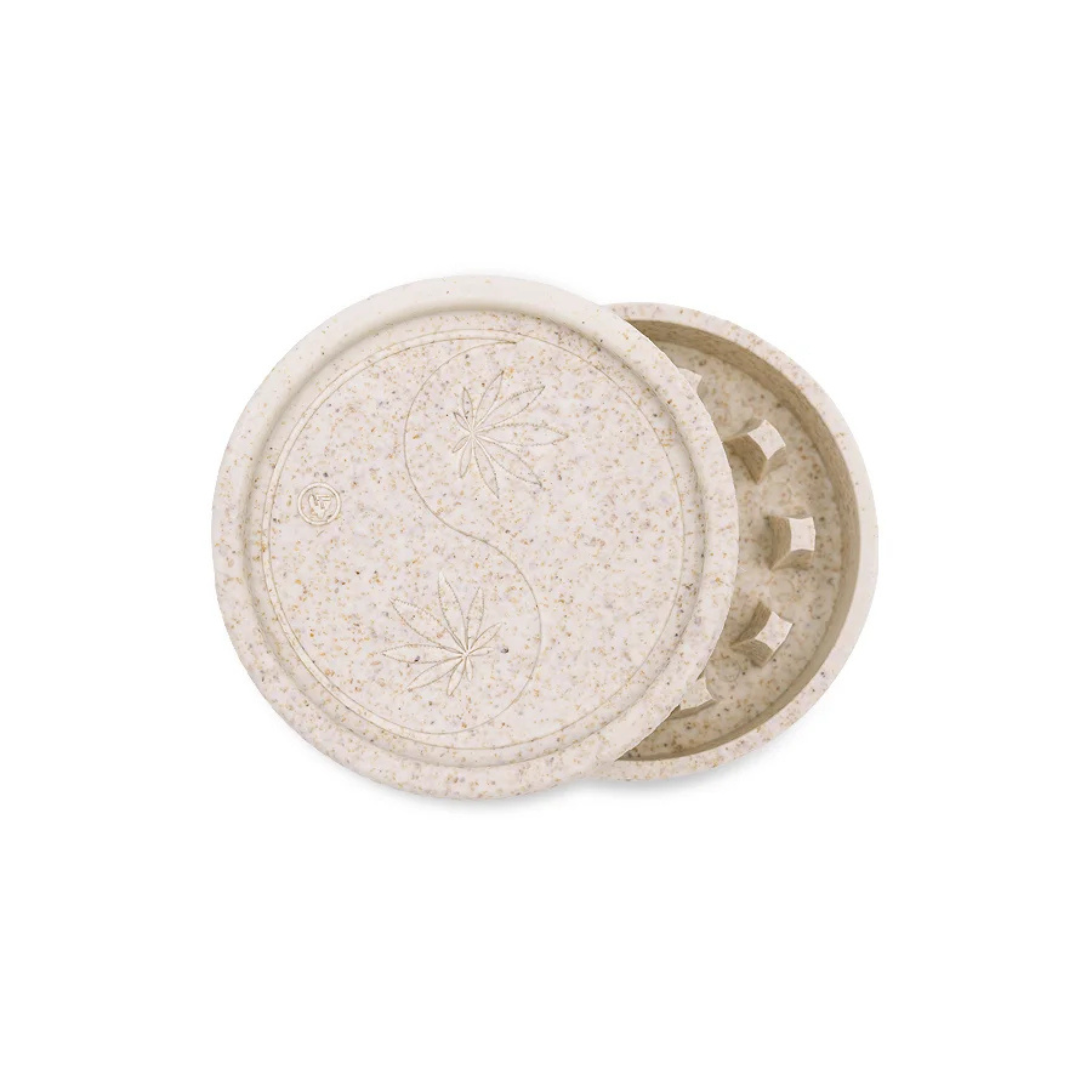 Weisser FIRE-FLOW Hemp Grinder 420 Yin Yang 55mm