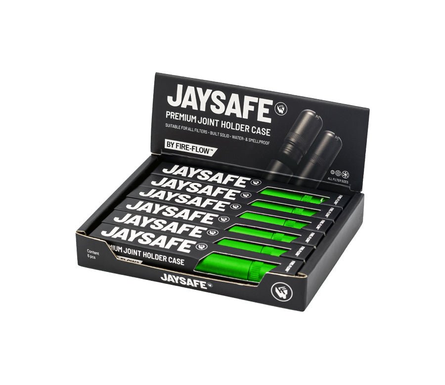 JAYSAFE Joint Tube Green Display mit 6 Stück