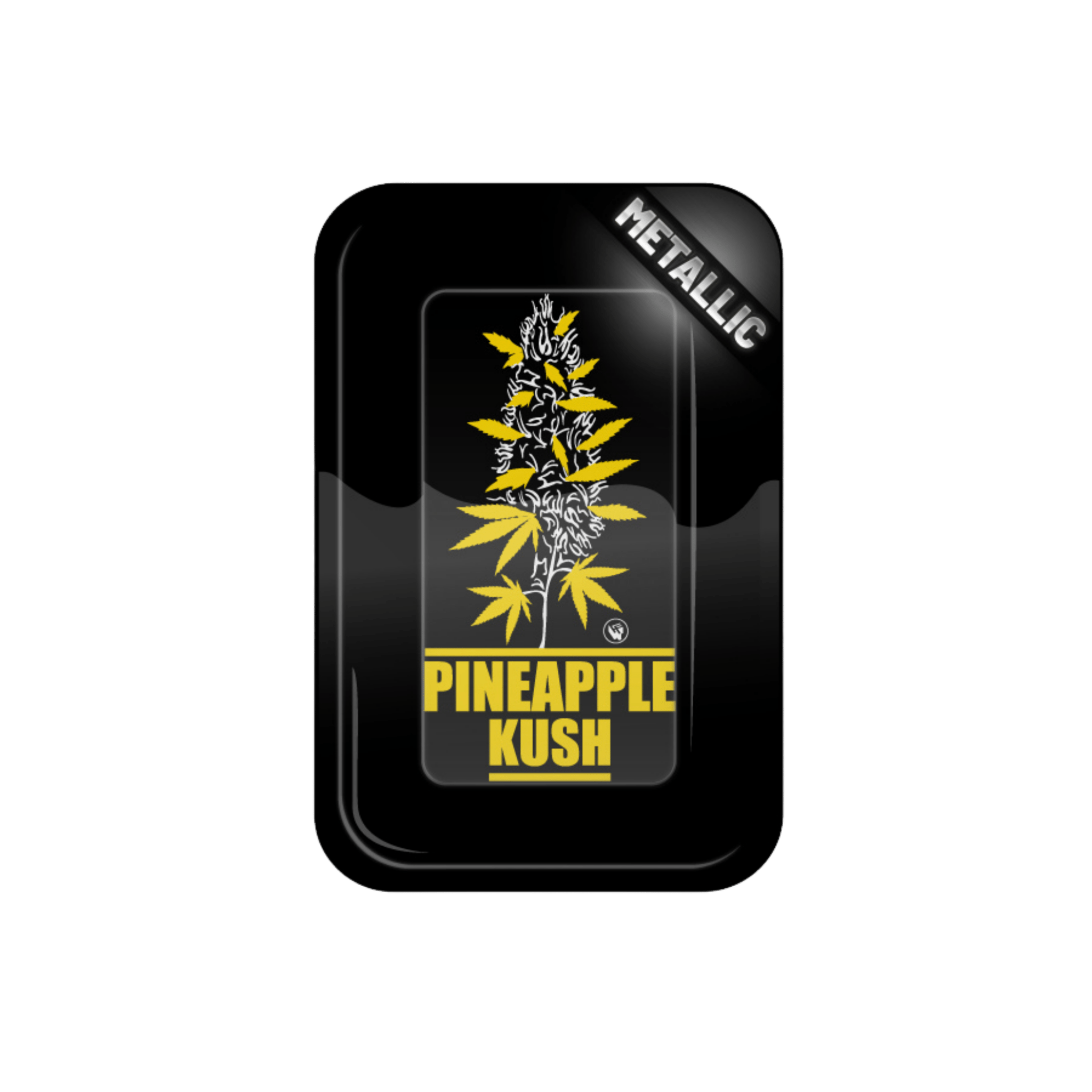 Fire-Flow Rolling Tray Plantz Pineapple Kush 27,5×17,5 cm