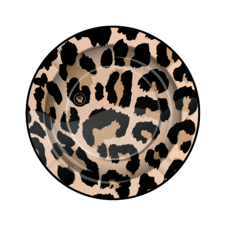 FIRE-FLOW Metall-Aschenbecher Ø 135 mm Leopard Metallic