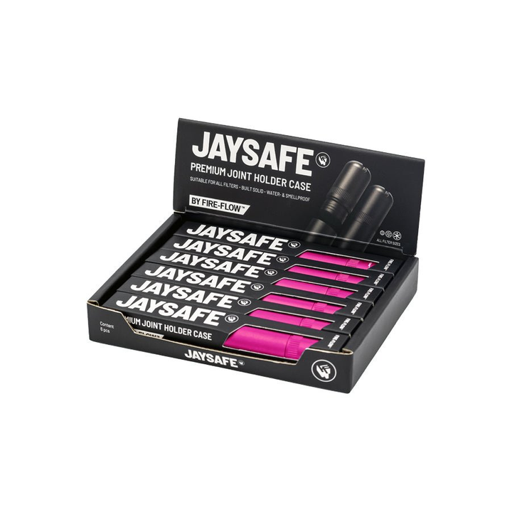 JAYSAFE Joint Tube Pink Display mit 6 Stück