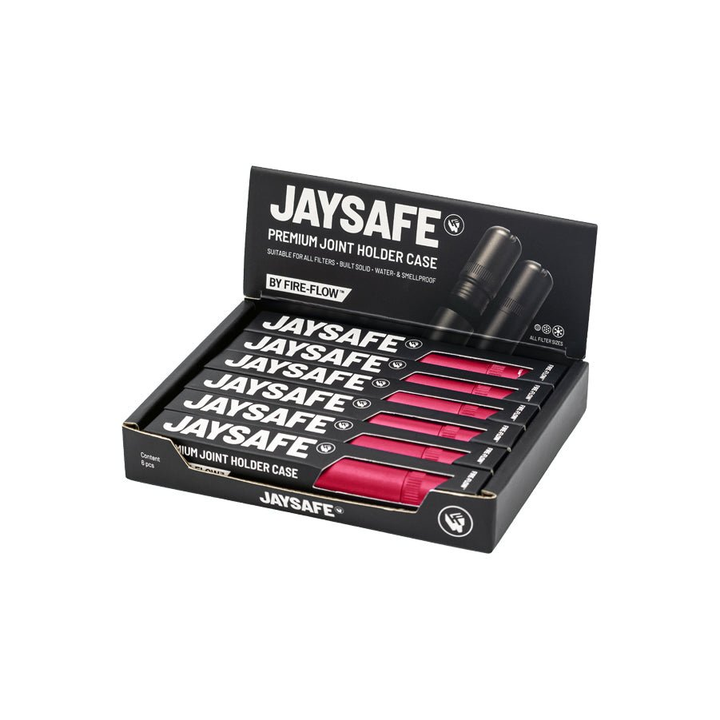 JAYSAFE Joint Tube Red Display mit 6 Stück im Set
