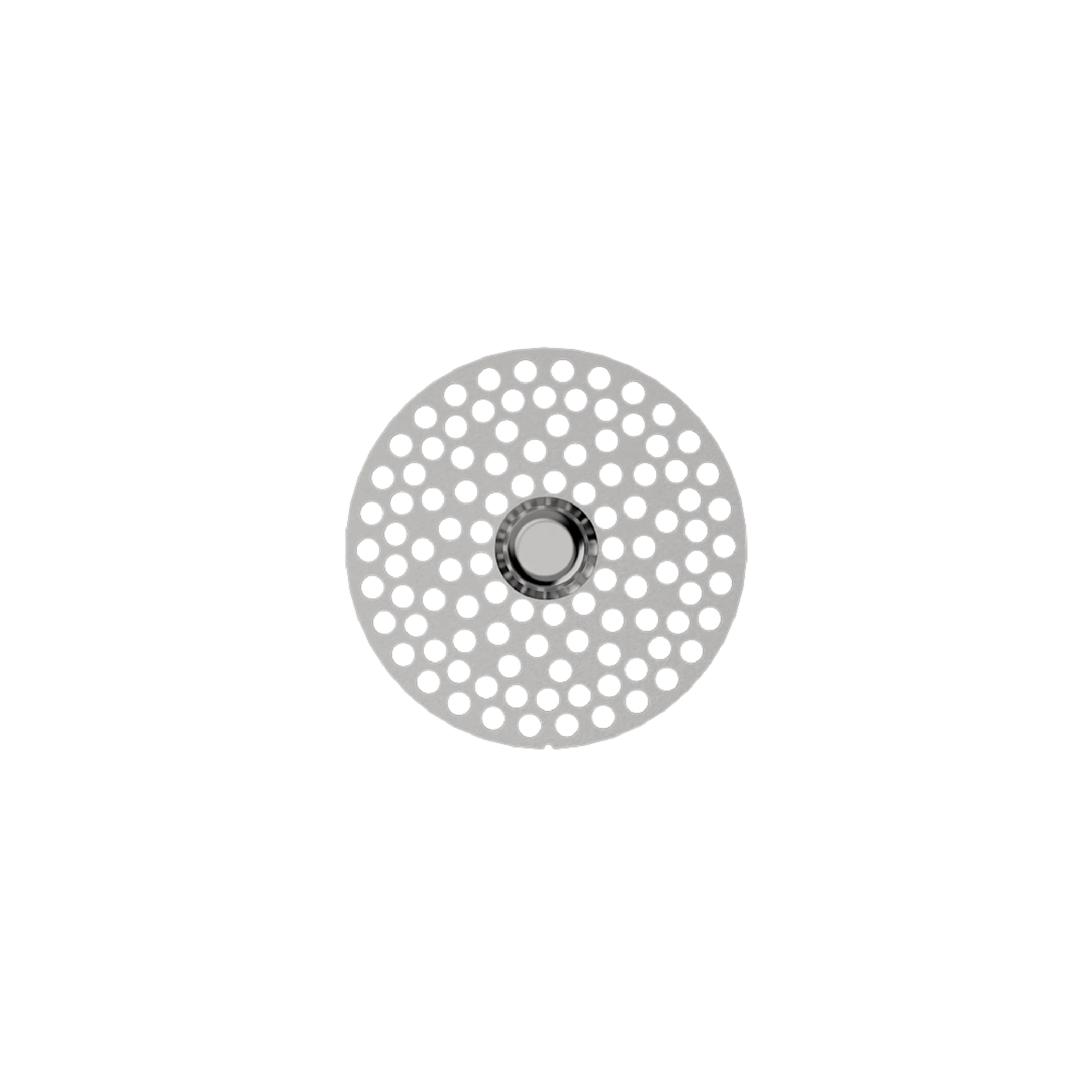 Flower Mill Mill Plate #1 Extrafein 2.0 Zoll Edelstahl