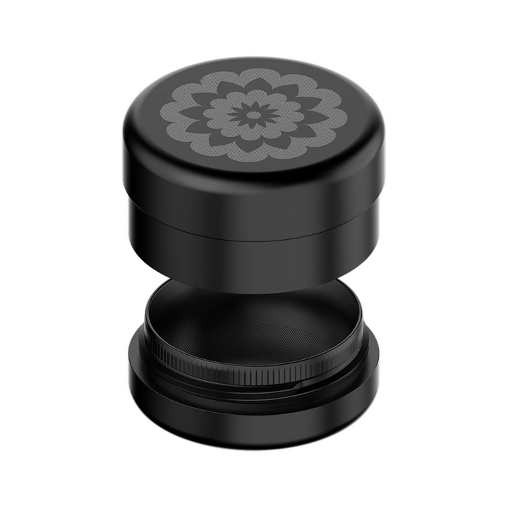 Flower Mill Grinder 66mm mit Pollensieb und Pollenfach