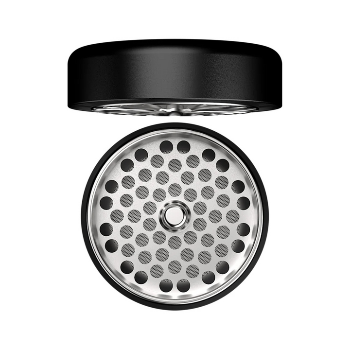 Flower Mill Grinder 66mm mit magnetischem Deckel von oben