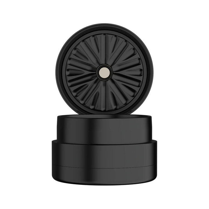 FlowerMill Next-Gen Standard Grinder 64mm Schwarz 3-teilig