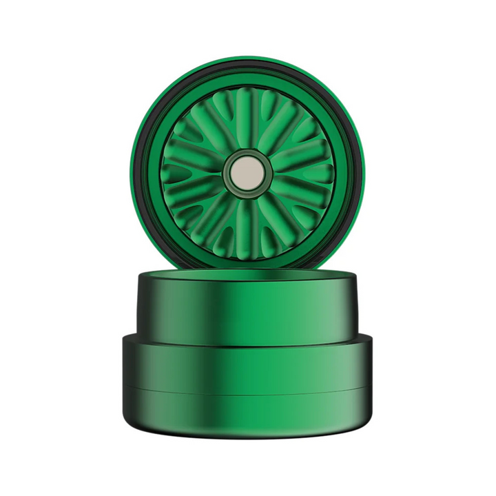 FlowerMill Next-Gen Standard Grinder 51mm 3-teilig Grün