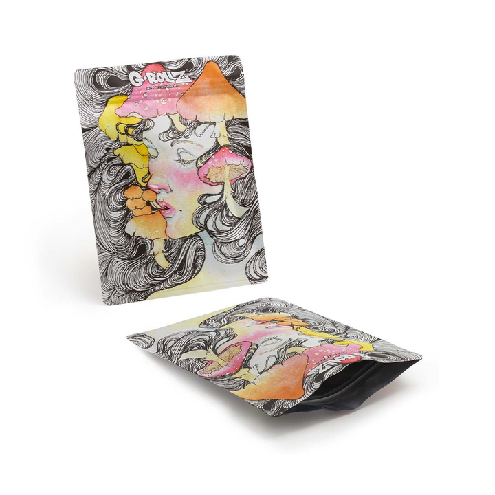 G-Rollz Bag Mushroom Lady – Aufbewahrungsbeutel, 15 x 20 cm