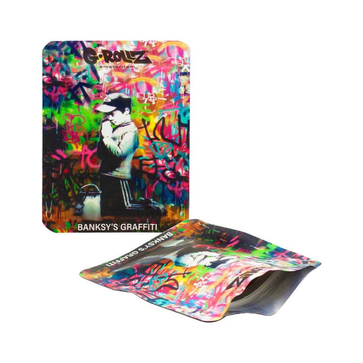 G-Rollz Banksy Bag Church of Graffiti – Aufbewahrungsbeutel, 6.5 x 8.5 cm