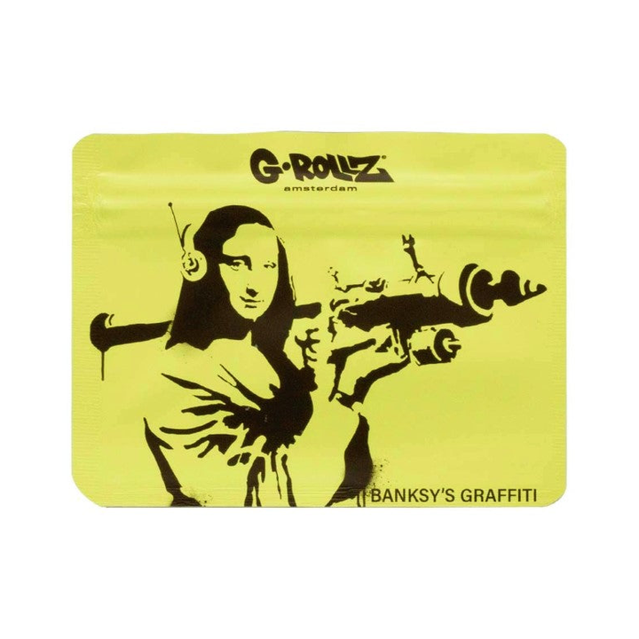 G-Rollz Banksy Bag Mona Launcher – Aufbewahrungsbeutel, 10.5 x 8 cm