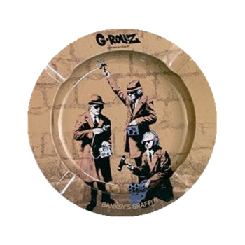 G-Rollz Banksy Spy Booth Aschenbecher, 13.5 cm, Ansicht 2
