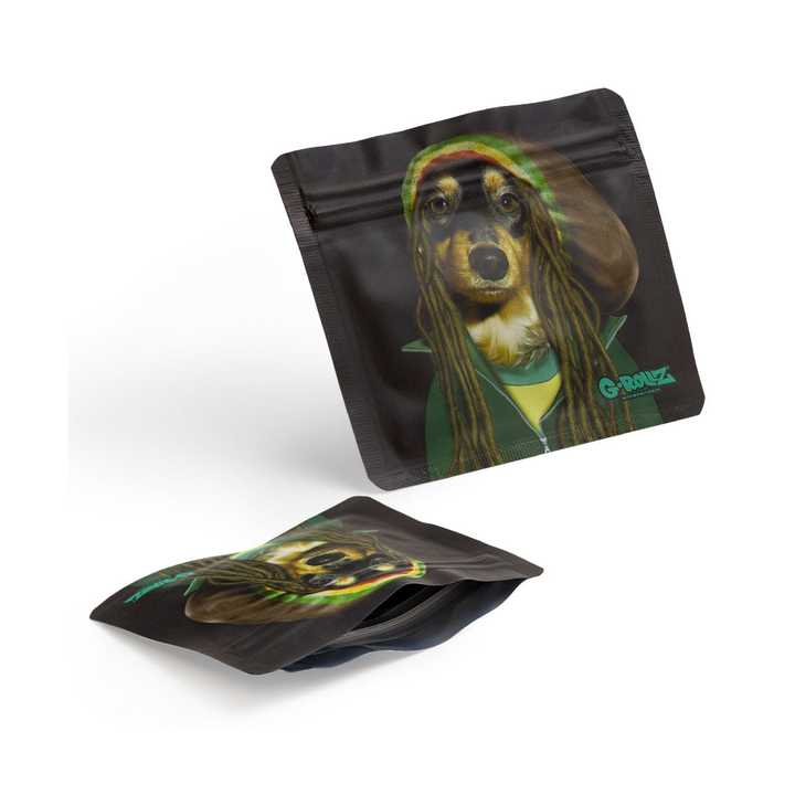 G-Rollz Pets Rock Bag Reggae – Aufbewahrungsbeutel, 9 x 8 cm