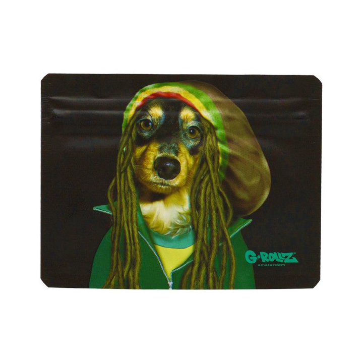G-Rollz Pets Rock Bag Reggae – Aufbewahrungsbeutel, 10.5 x 8 cm