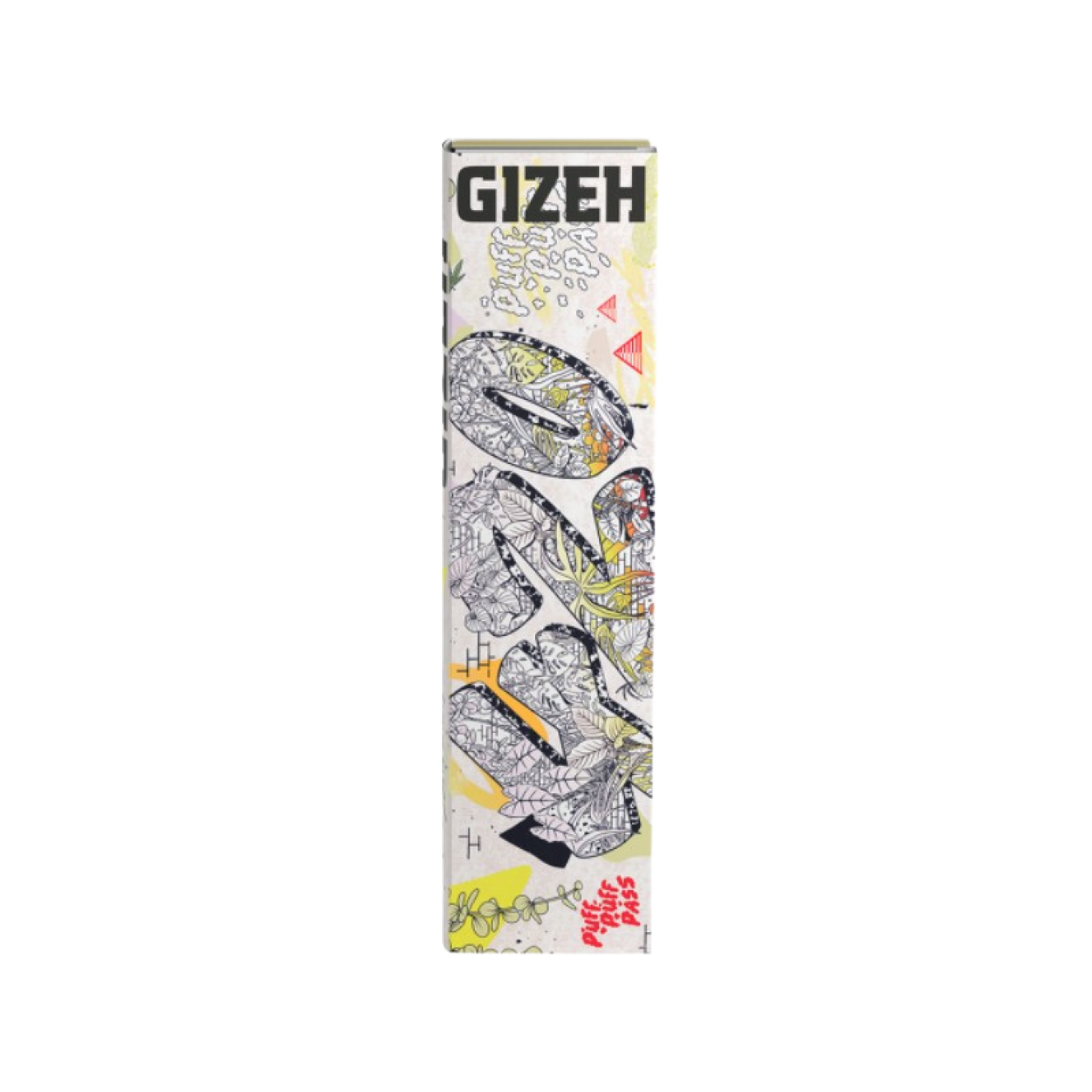 GIZEH 420 Sneaker Edition King Size Slim + Tips Heft Vorderansicht
