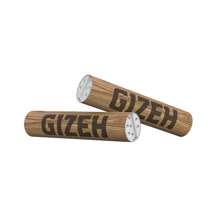 Einzelner GIZEH Brown Aktivkohlefilter 6mm mit Keramikkappen
