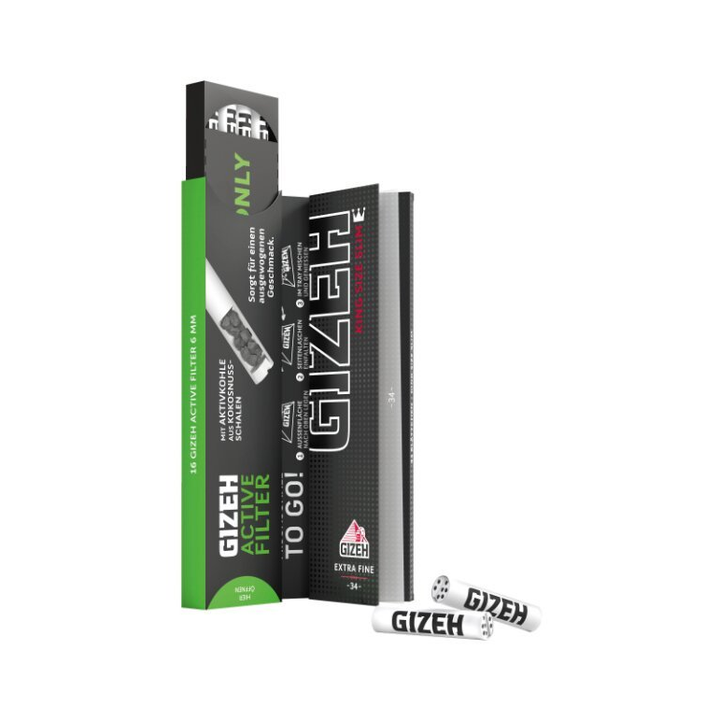 GIZEH 2-in-1 Heft mit Active-Filter-Schublade Detail